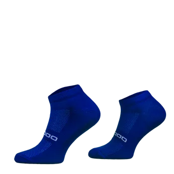 Pánské ponožky Comodo krátké sportovní merino ponožky Run10 Barva: Modrá, Velikost: 43/46