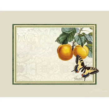 prostírání Bavlněné prostírání - Meruňky