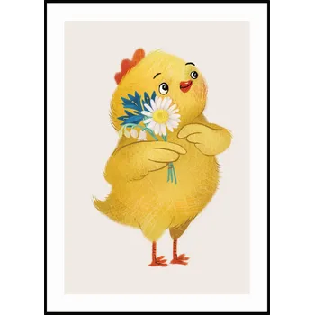 Plakát Jen tak z lásky Plakát Kuřátko Rozměr plakátu: A4 (21 x 29,7 cm)