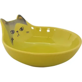 miska pro kočku Nobby keramická miska pro kočku Kato zelená 12 cm 150 ml