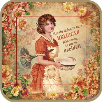 Chňapka Bavlněná podložka pod hrnec - Uklizeno