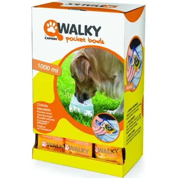 Miska pro psa CAMON WALKY CESTOVNÍ MISKA 12x12x8 cm