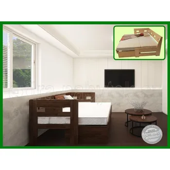 Postel Rozkládací postel Tara Twin Moření: Třešeň, Provedení: Lavice