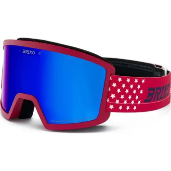 Cyklistické kalhoty Lyžařské brýle Briko FROSTBITE USA-RED CARDINAL TANGAROA BLUE - BM3