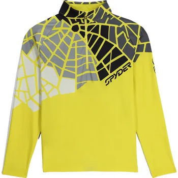 Cyklistické kalhoty Pánský rolák Spyder Men Legacy 1/2 Zip-Sweaters-Acid Yellow