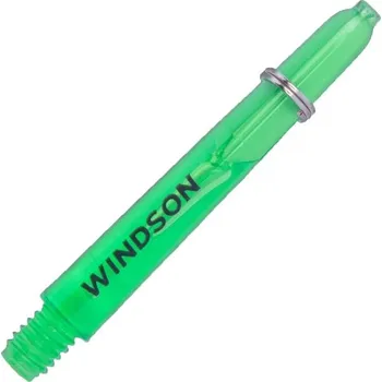 Příslušenství pro šipky Násadky Windson NYLON SHAFT MICRO 3 KS UNI Zelená, Černá