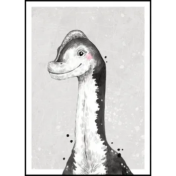 Plakát Jen tak z lásky Plakát Malý Brachiosaurus Rozměr plakátu: A4 (21 x 29,7 cm), Varianta Brachiosaura: Brachiosaurus