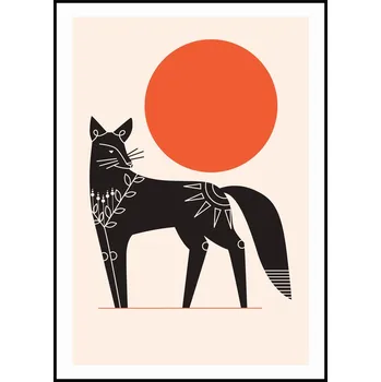 Plakát Jen tak z lásky Plakát Liška Rozměr plakátu: A4 (21 x 29,7 cm)