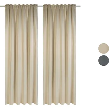 LIVARNO home Zatemňovací závěsy, 135 x 254 cm, 2dílná sada