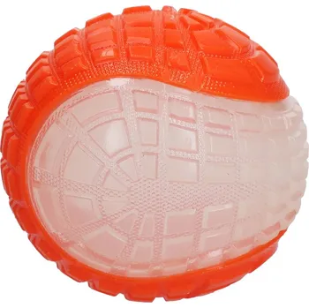 Hračka pro psa Dog Comets Dark Moon svítící míč oranžový L/10cm