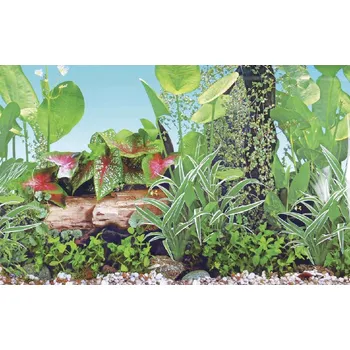Dekorace do akvária Akvarijní pozadí GRASSY, 80x2500cm