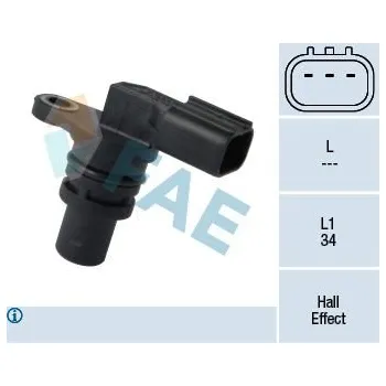Čidlo automobilu Snímač, poloha vačkového hřídele FAE 79373