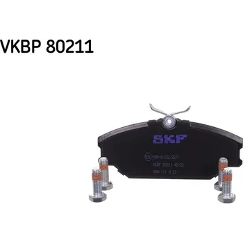 Brzdová destička Sada brzdových destiček, kotoučová brzda SKF VKBP 80211