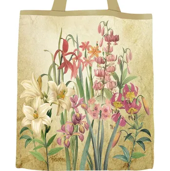 Nákupní taška Plátěná nákupní taška, Rozkvetlá zahrada