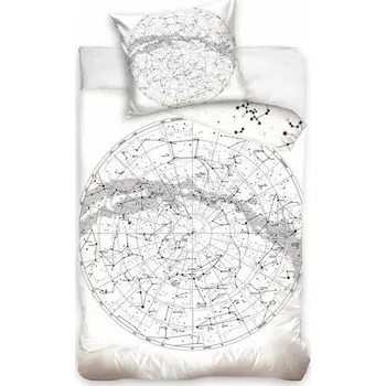 Povlečení Sada povlečení Carbotex 140 x 200 cm bílá