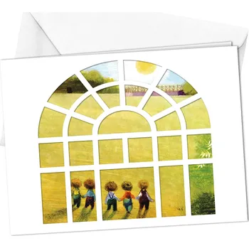 Velké přání výsek, Jiří Trnka, Zahrada, pět kluků