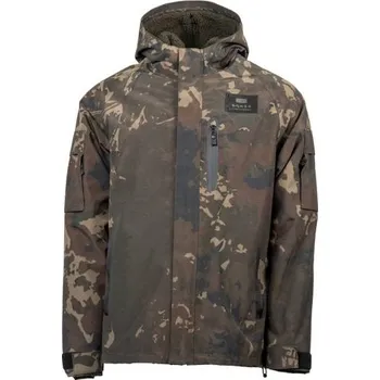 Rybářské oblečení Nash Bunda ZT Helluva 3 in 1 Waterproof Jacket Camo - S