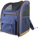 Nobby odolný zadní batoh Tomek pro malá zvířata do 8 kg modrá