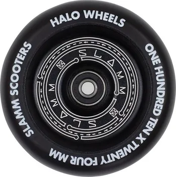 Kolečko ke koloběžce Kolečko SLAMM Halo 110mm | 88A | ABEC-9 | BLACK