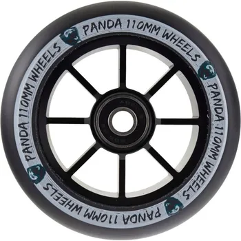 Kolečko ke koloběžce Kolečko PANDA Spoked V2 110mm | ABEC-9 | BLACK