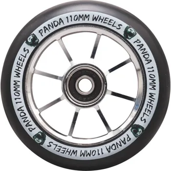Kolečko ke koloběžce Kolečko PANDA Spoked V2 110mm | ABEC-9 | CHROME