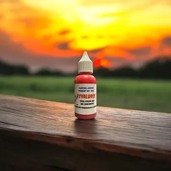 RYVALURES PLASTISOL COLOR STANDART RED S2008 30ML. (BARVA DO TEKUTÉ GUMY STANDART RED S2008 30ML.)