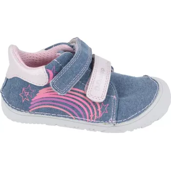 Dívčí tenisky DDstep 073 plátěné tenisky - modré stars 24