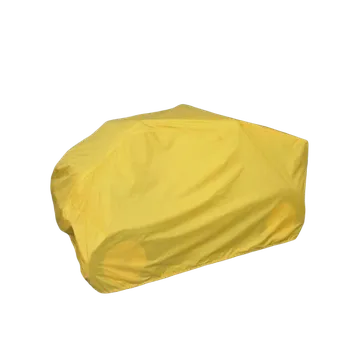 Dětské elektrovozidlo Žlutá ochranná plachta pro JD Gator (exteriérová plachta šítá na míru vozítka Peg-Pérego JD Gator)