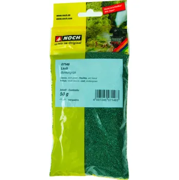 Modelová železnice Posyp - Listí, tmavě zelená 50g / NOCH 07146