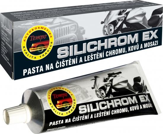 Ostatní Silichrom Ex - pasta na čištění a leštění kovu a chromu 120g