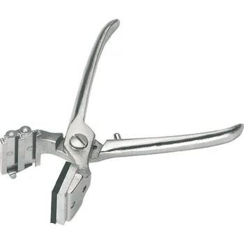 Značení hospodářského zvířete Kleště tetovací, 7 mm, 10 místné, dvouřadé na selata