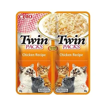 Krmivo pro kočku Churu Cat Twin Packs Chicken in Broth 2x40g