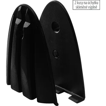 Zábradlí Gumová vložka pro úchyt skleněné výplně MOD 6000 Gumová vložka pro úchyt skleněné výplně MOD 6000, pro sklo 12 mm