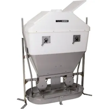 krmítko pro hospodářská zvířata Automatické krmítko, samokrmítko pro prasata se zvlhčováním Domino STAR FEEDER S-FLEX Double