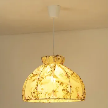 Duolla - Lustr na lanku VIOLIN 1xE27/40W/230V pr. 38 cm růže