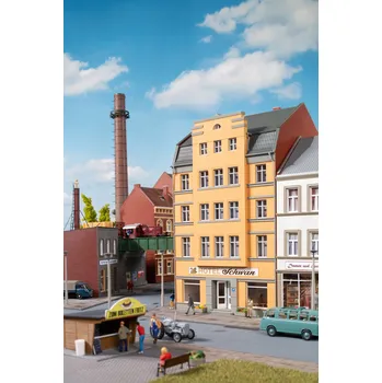 Modelářství H0 - Městský dům v uliciSchmidtstraße č.p. 37 / Auhagen 11471