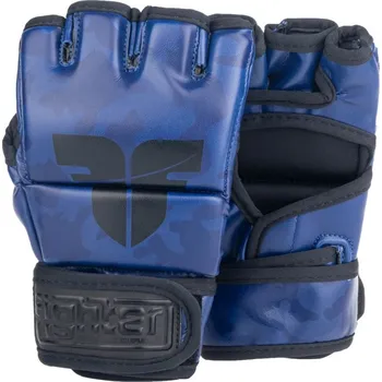 MMA rukavice Rukavice Fighter MMA Competition - modrá/camo, FMG-002CBU S