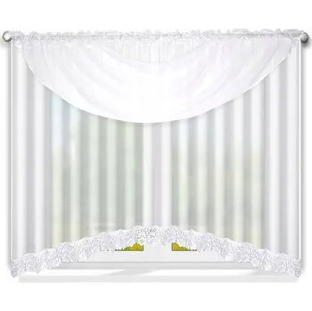 Záclona Hotová Záclona ZAMBIA 400x160 VOÁL Záclona VODA