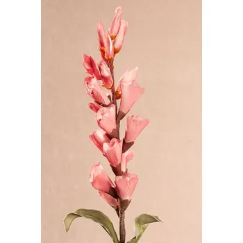 umělá květina Paramit ZVONEČEK Aranžovací květina růžová 85 cm