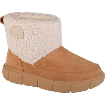 Dívčí obuv Smetanovo-hnědé dámské sněhule Sorel Explorer III Slip-on Cozy WP 2079341252 Velikost: 38