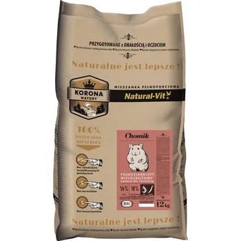 Krmivo pro hlodavce NATURAL-VIT Korona Natury Kompletní směs pro křečky 12 kg