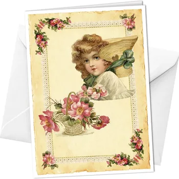 Přání - Košík s růžemi