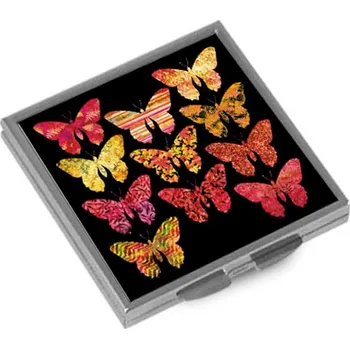 Kosmetické zrcátko Otevírací zrcátko, Sbírka terakotových motýlů