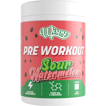Anabolizér Wispy Pre Workout Powder (350 g, Kyselý meloun)