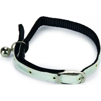 obojek pro kočku Beeztees Obojek pro kočky reflexní bílý