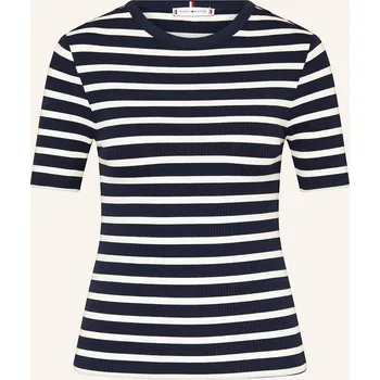 Dámské tričko Tommy Hilfiger Dámské Tričko, tmavě modrá / režná, 36