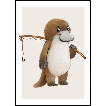 Plakát Jen tak z lásky Plakát Ptakopysk Rozměr plakátu: A4 (21 x 29,7 cm)