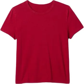 Dámské tričko Dámské tričko GAP ORGANIC S Červená