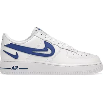 Pánské tenisky Nike Air Force 1 Low '07 FM Cut Out Swoosh White Game Royal 40