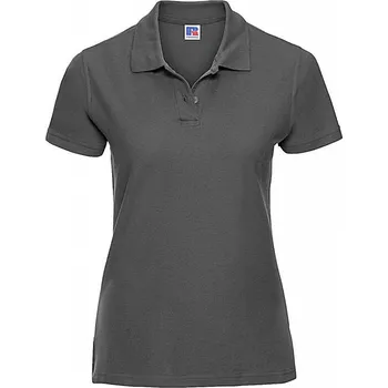 Dámská polokošile Russell Ultimate s rozparky 215 g/m Barva: šedá uhlová, Velikost: M